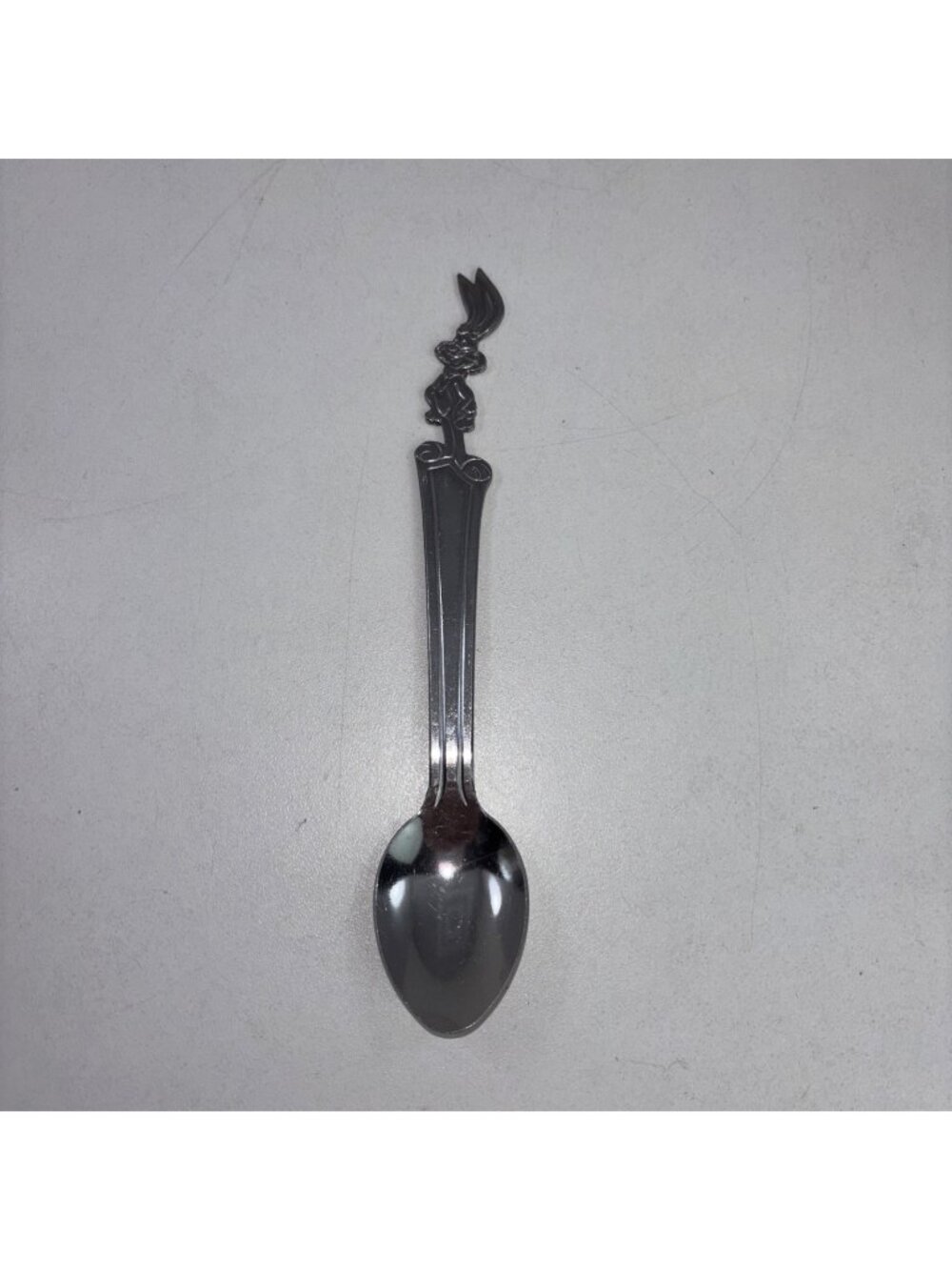 Vintage Nestle Quik Bunny Rabbit Stainless Steel Spoon 7.5" Quick NesQuik